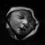 fred-van-deelen-illustrator-Black-and-white-illustration-portrait-child-04-scraperboard-engraving