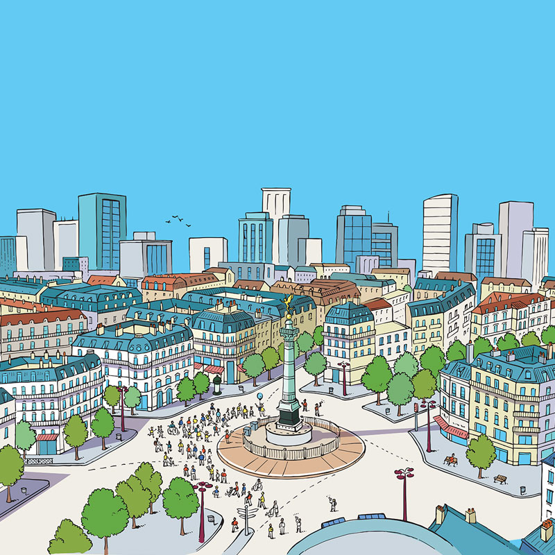 fred-van-deelen-illustrator-buildings-cityscape-paris-05-illustration